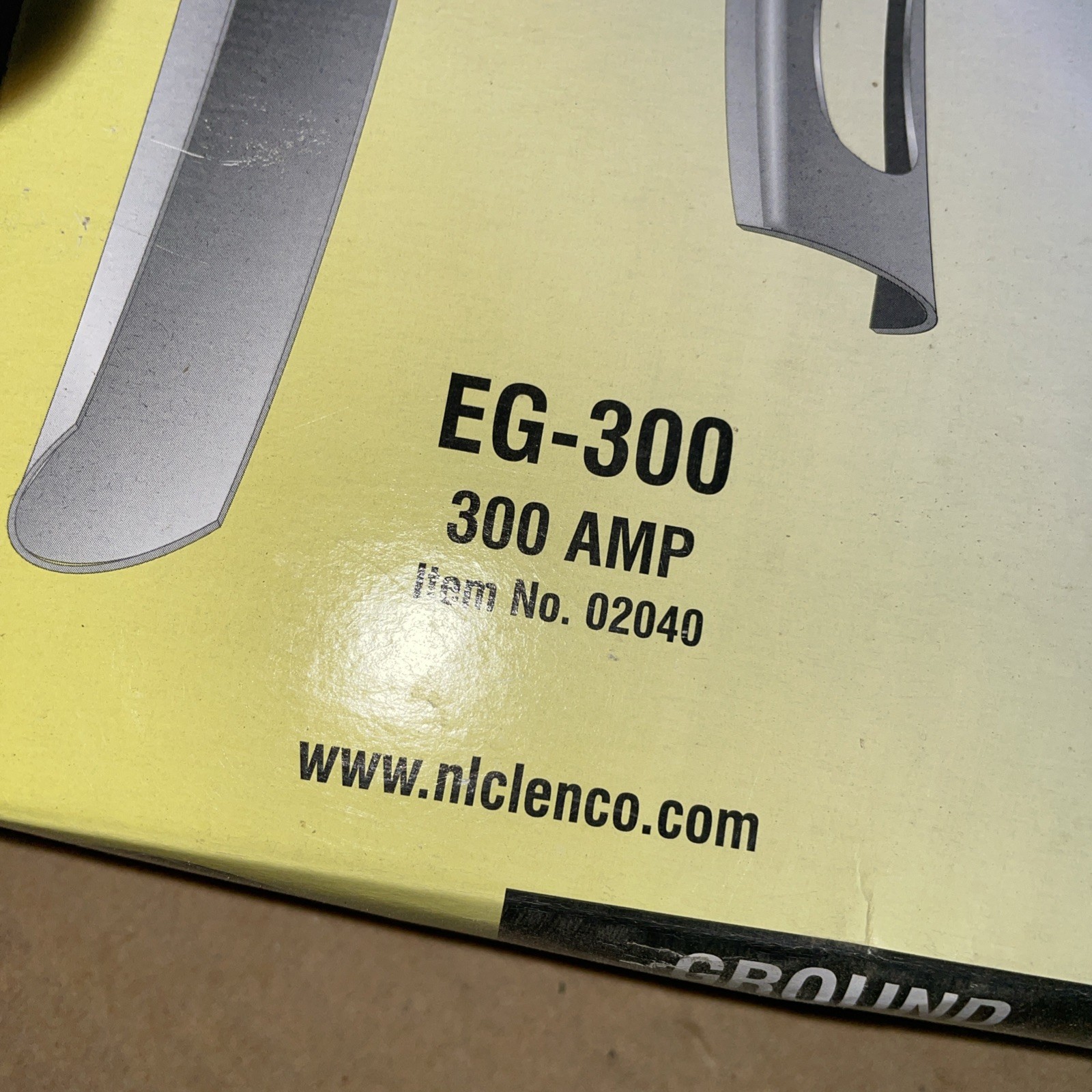 Lenco 300 AMP Welding Ground Clamp 02040 EG-300 New