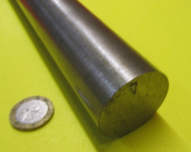 12L14 Steel Unpolished Rod, (1 1/2″) -1.50″ Dia x 2 Foot Length