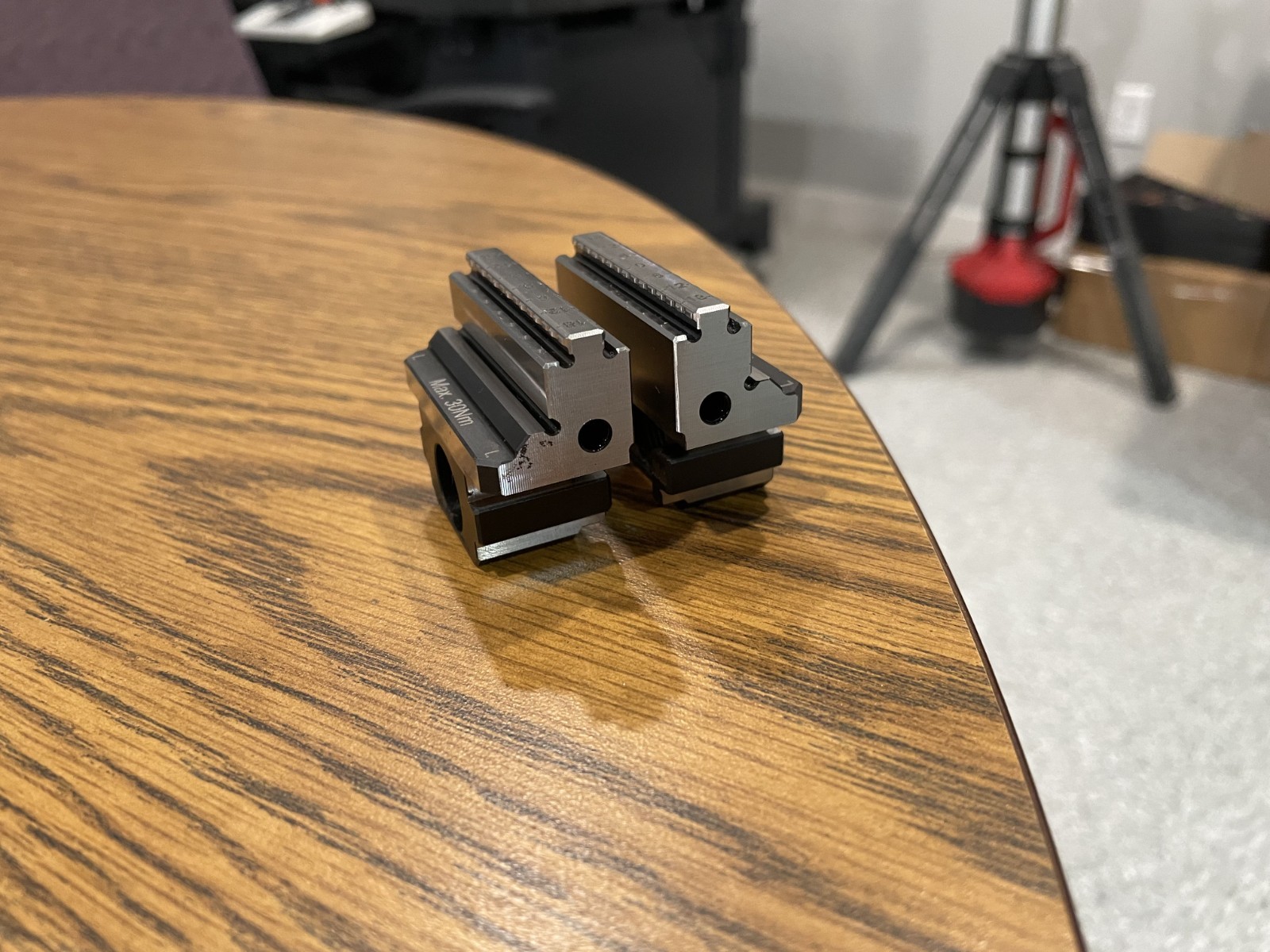 NEW Lang Makro Grip 46 Serrated Vise Jaw Pair 48046‑4620 CNC Technik
