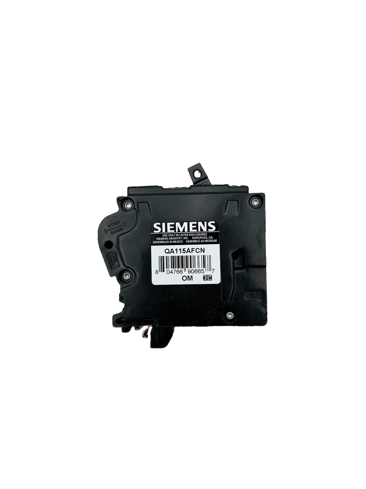 (10) New Siemens QA115AFCN Arc Fault Circuit Breaker 15A 1-Pole 120/240V