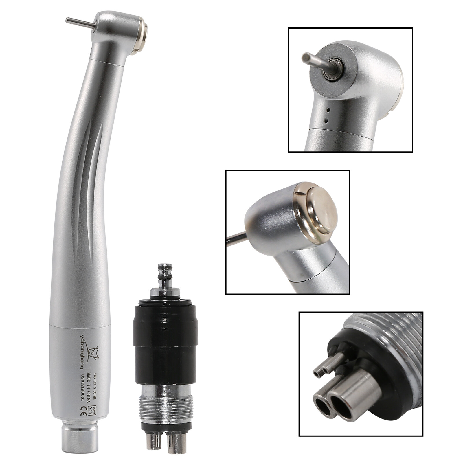 Dental High Speed Handpiece with Quick Coupler Coupling 4Hole YBNK4 NSK Style