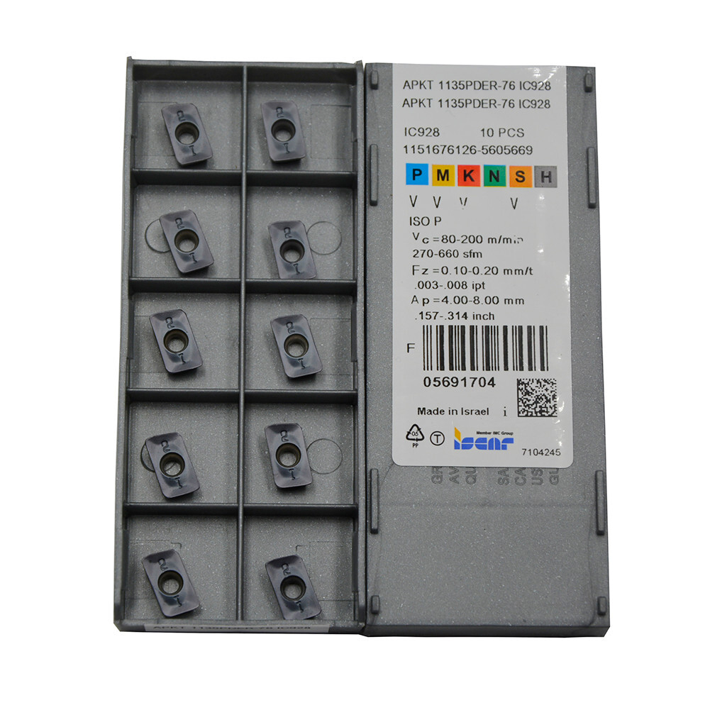 ISCAR APKT1604PDR-76 IC928+APKT1135PDER-76 IC928 carbide inserts