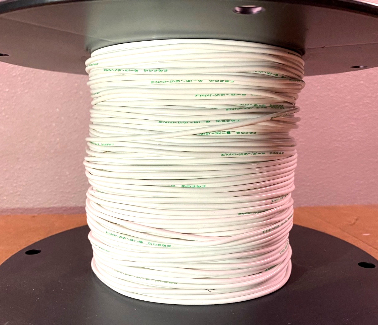 100’ Ft. 18 AWG Gauge Copper Nickel Wire, High Temp PTFE Aircraft Marine M22759