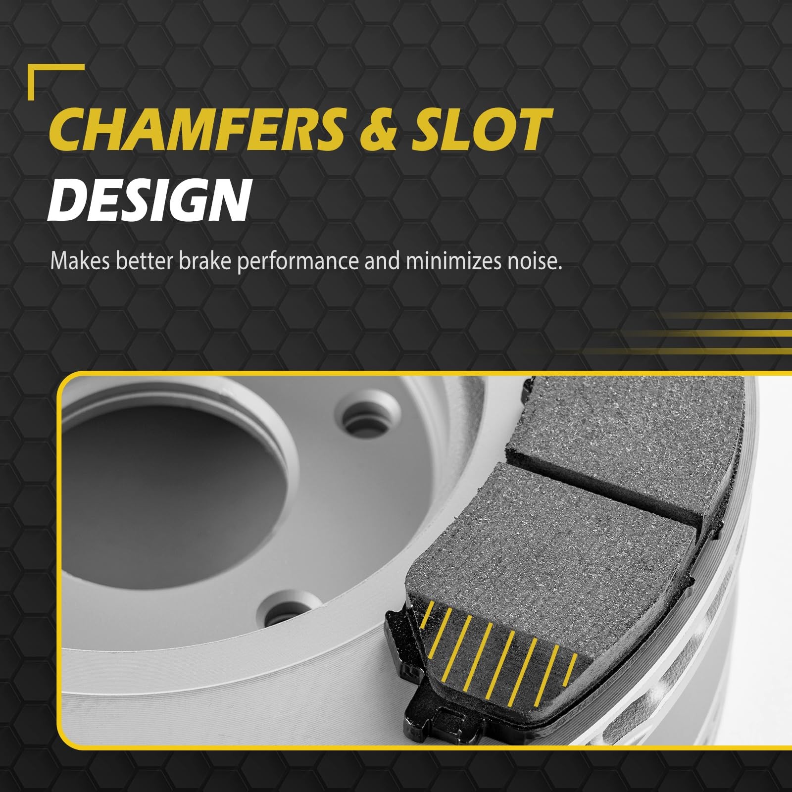12.4 315mm Rear Vented Rotors Ceramic Pads Kit for Buick Allure LaCrosse Regal 5