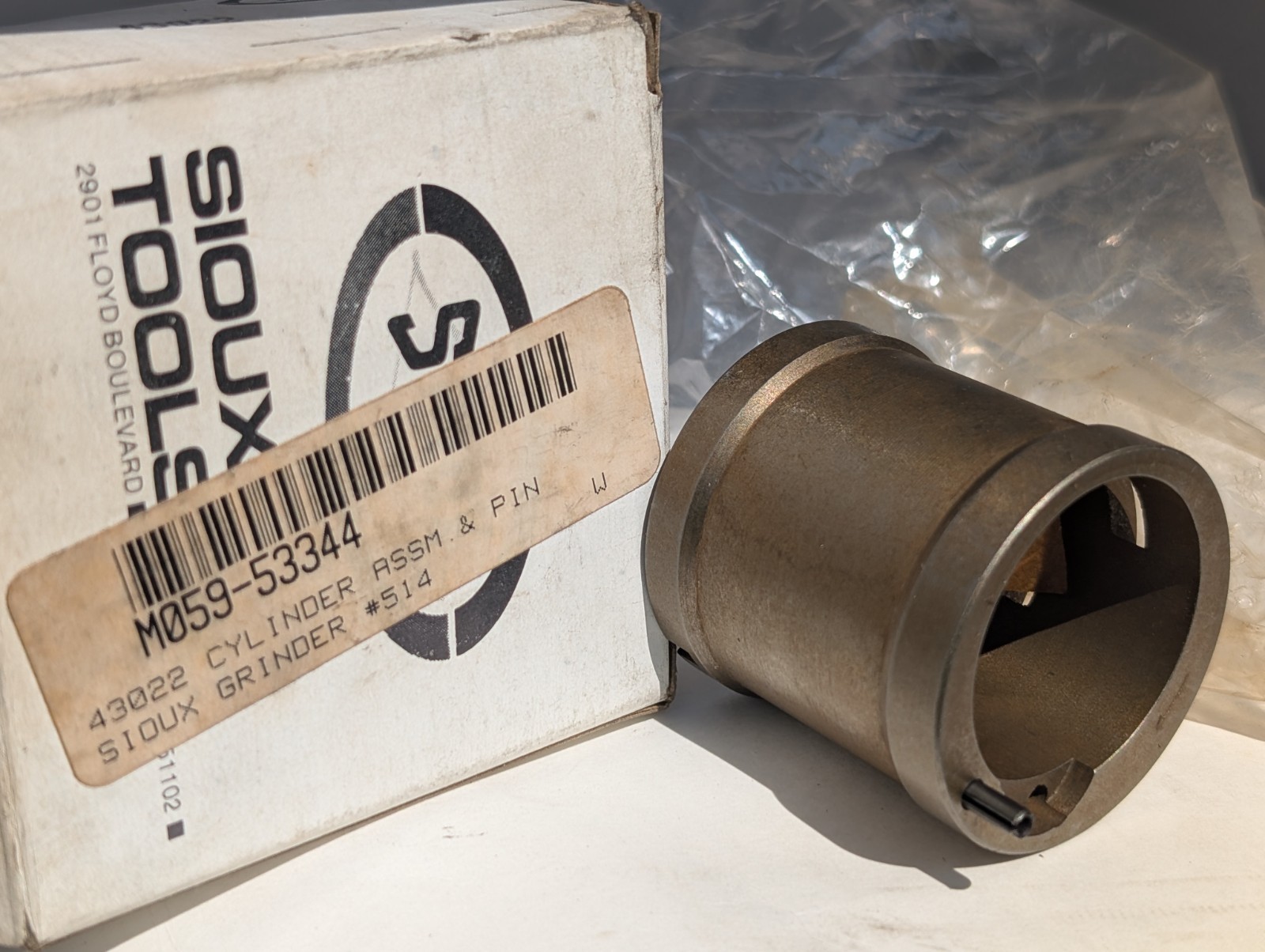 New Sioux Tools 43022 Cylinder New Old Stock in factory original packing.