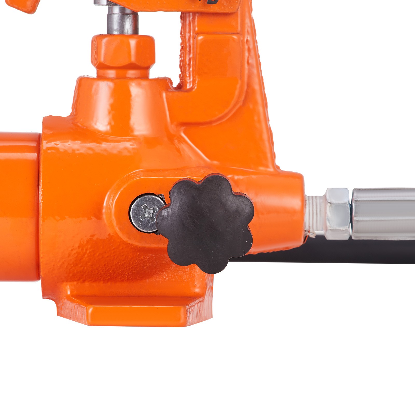 10Ton Hydraulic Ram Kit with Pump, 4.6ft/1.4m Oil Hose and Storage Case