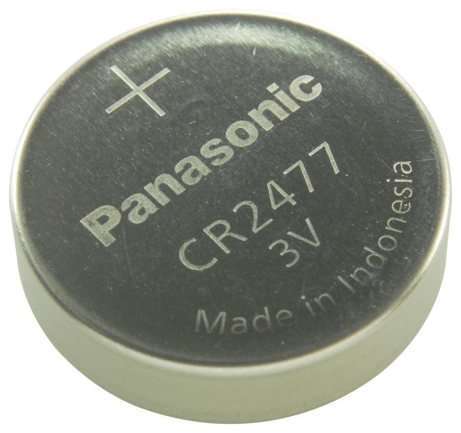 Forty (40) PANASONIC BULK CR 2477 3V LITHIUM COIN CELL BATTERY EXP 2035**