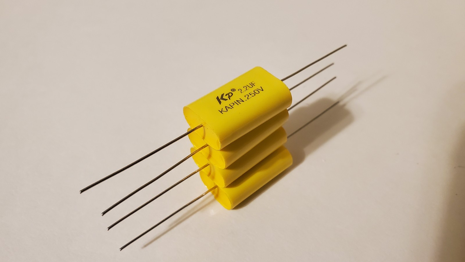 10-Pack Kapin 2.2uf 250V Tweeter, Super Tweeter Capacitor Brand New!