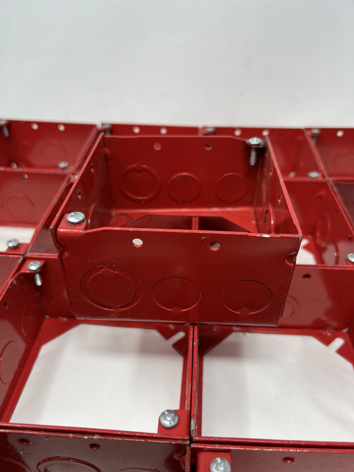 (14 Pack) STEEL EXTRA DEEP DEVICE BOX 2-GANG RED FREE SHIPPING!!!