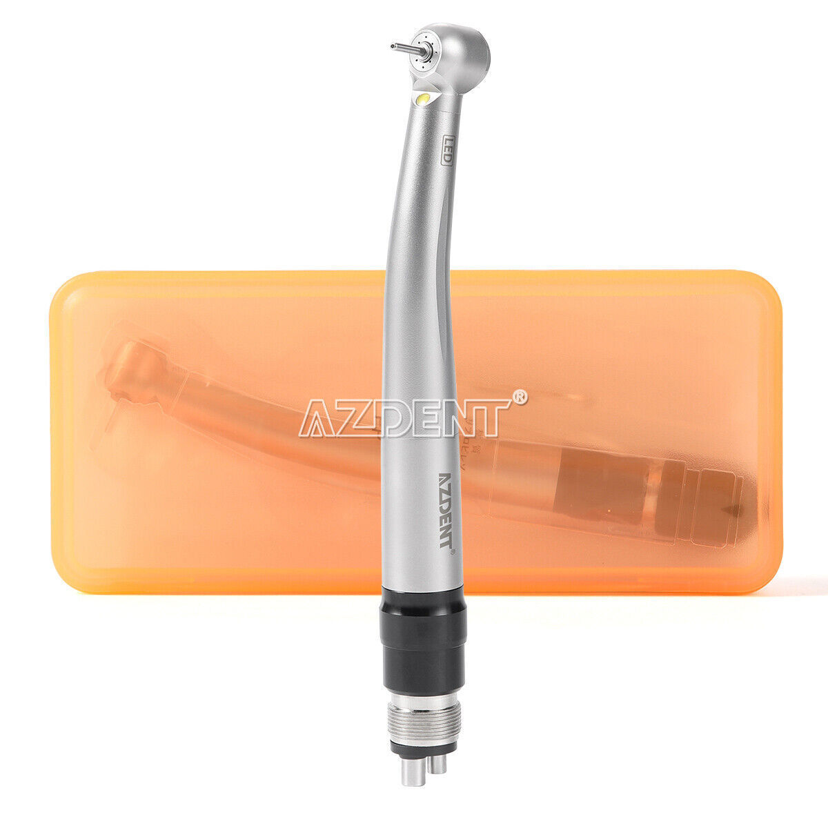 Dental LED E-generator High Speed Optic Handpiece with Quick Coupler 4Holes