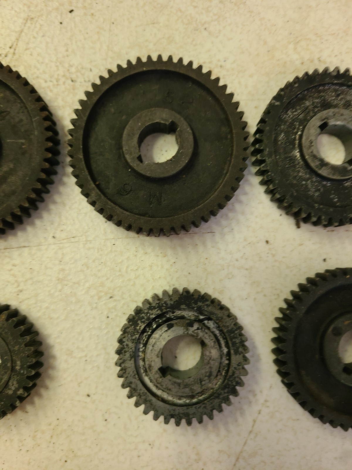 Atlas Lathe 618 Change Gear Assembly Set Of 9 See Details And Pictures