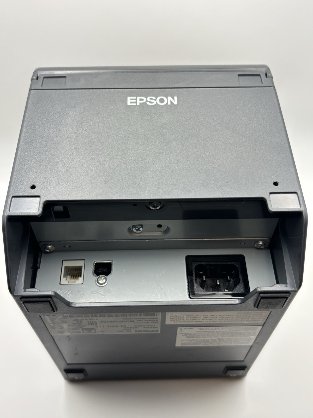 EPSON TM-T20 (M249A) Thermal Receipt Printer w/ Cords and Paper – Used Tested