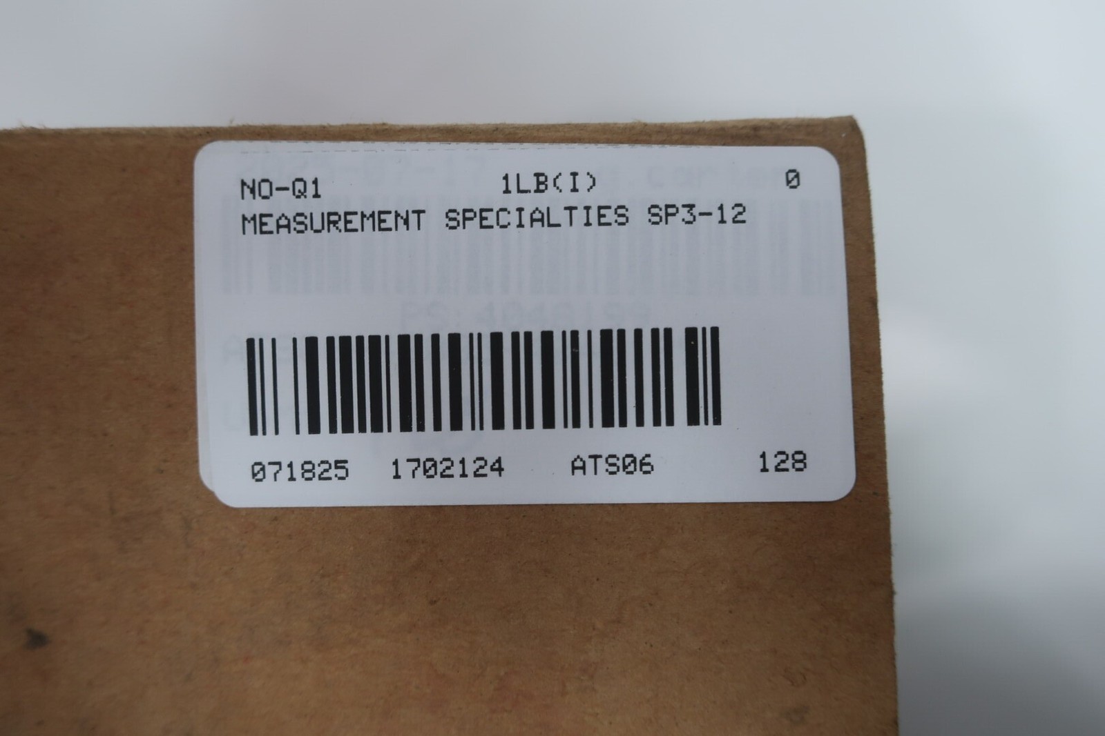 Measurement Specialties SP3-12 Compact String Pot