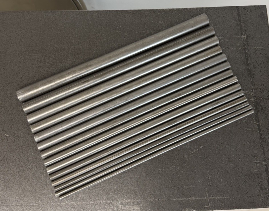 12L14 Steel Round Bar Stock Assortment – 14 Pcs – CNC Lathe Machining Metal Rods