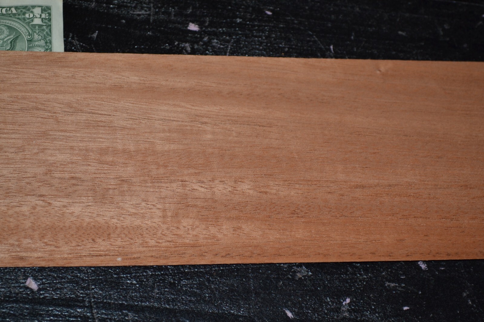 Mahogany Raw Wood Veneer Sheet 4.5 x 44 inches 1/42nd 4665-30