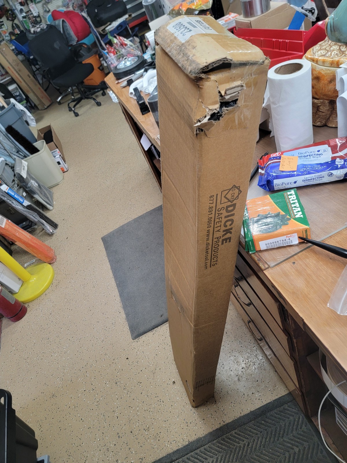 DICKE T155 Tripod Sign Stand,Steel 23J508. Free Ship L48