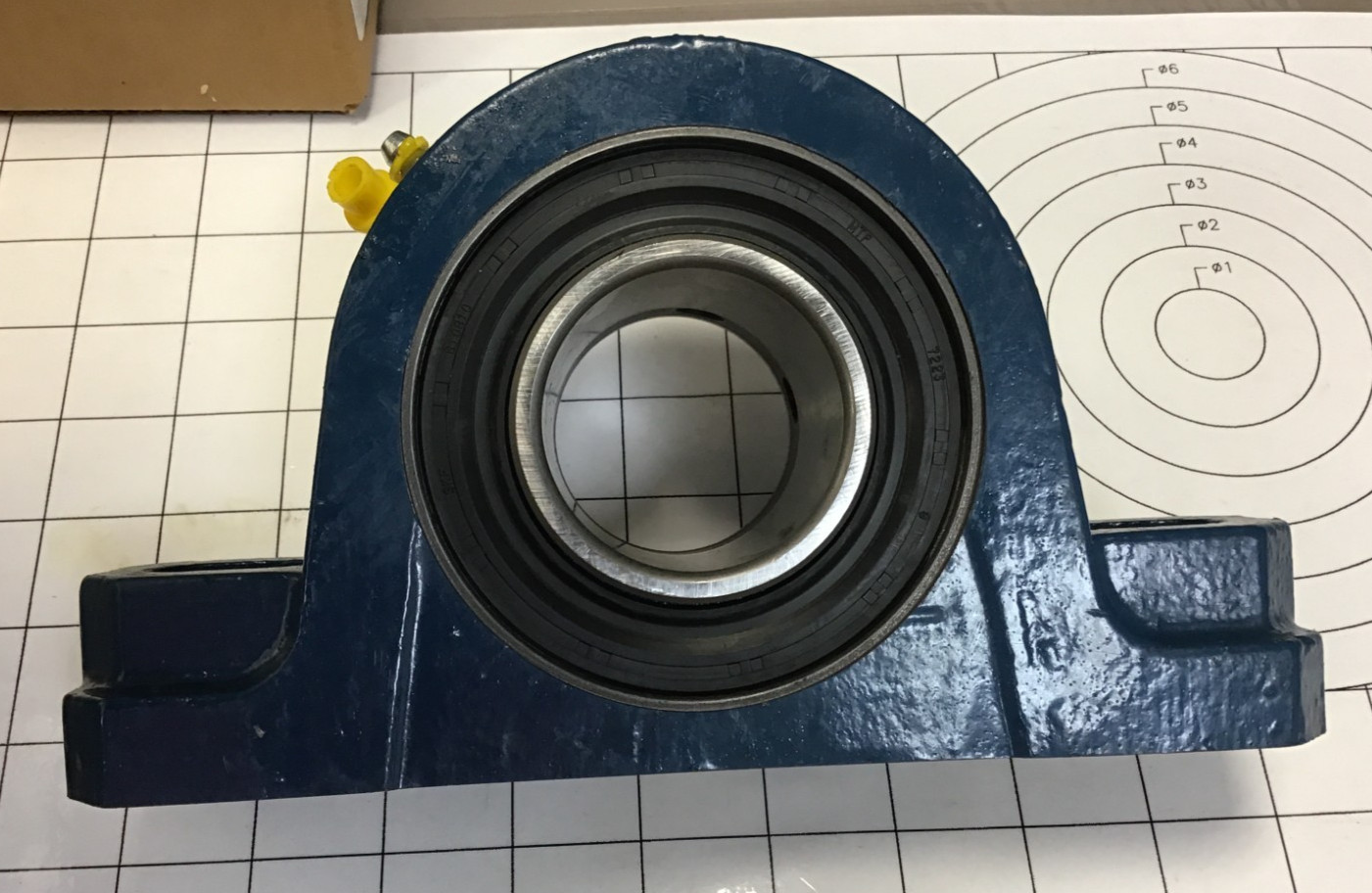 SKF SYR 1-15/16 1.937″ ID, 2-BOLT PILLOW BLOCK BEARING, 6.250″ BHC, 2.250″ CT.HT