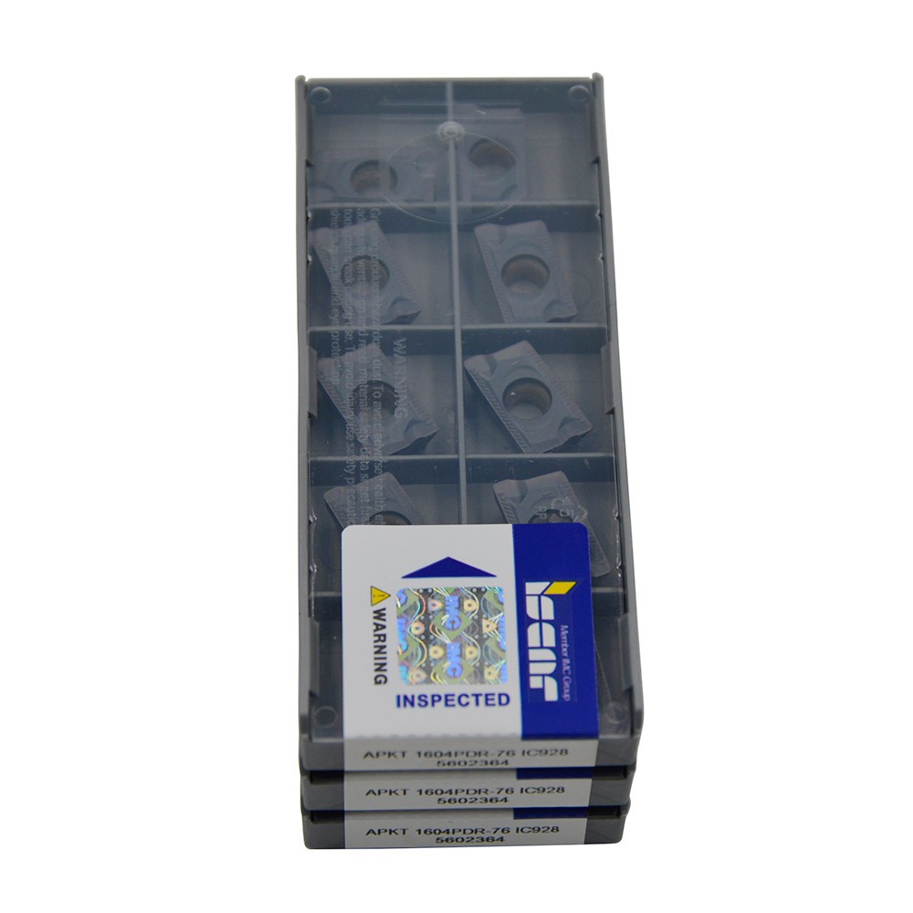 30pcs ISCAR APKT1604PDR-76 IC928 Milling Inserts CNC blade