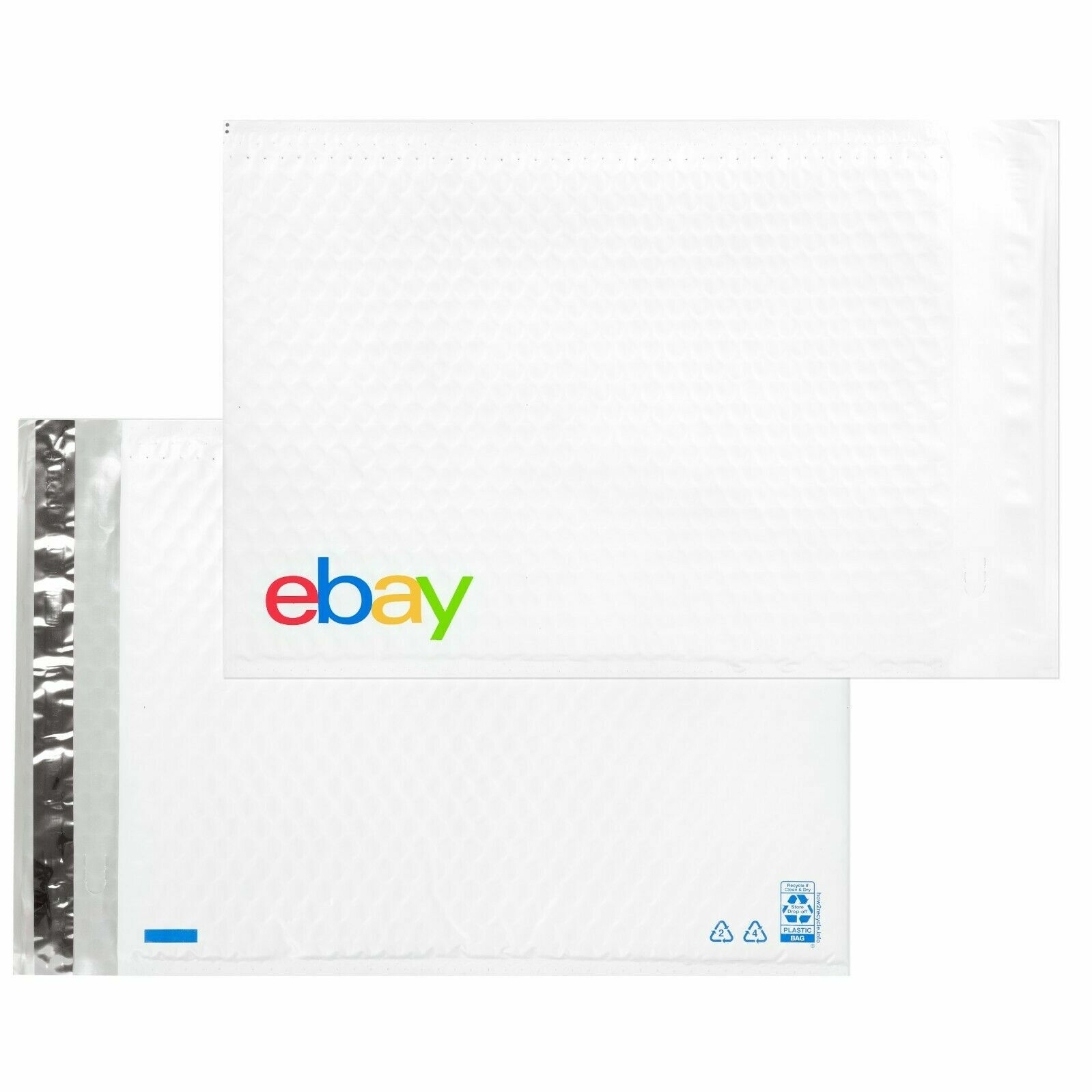 LOT of 25 eBay-Branded Padded Airjacket With Multi-Color Print – 8.5″ x 11.25″