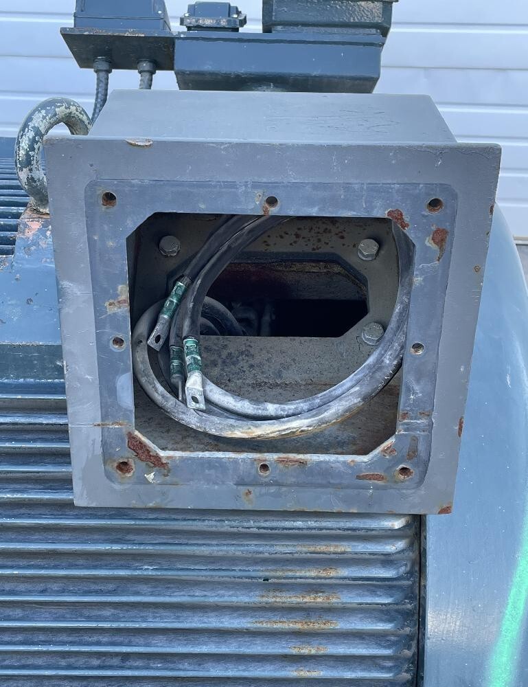 900 HP TECO Westinghouse Motor 1200 RPM 2300/4160V 450CB Frame