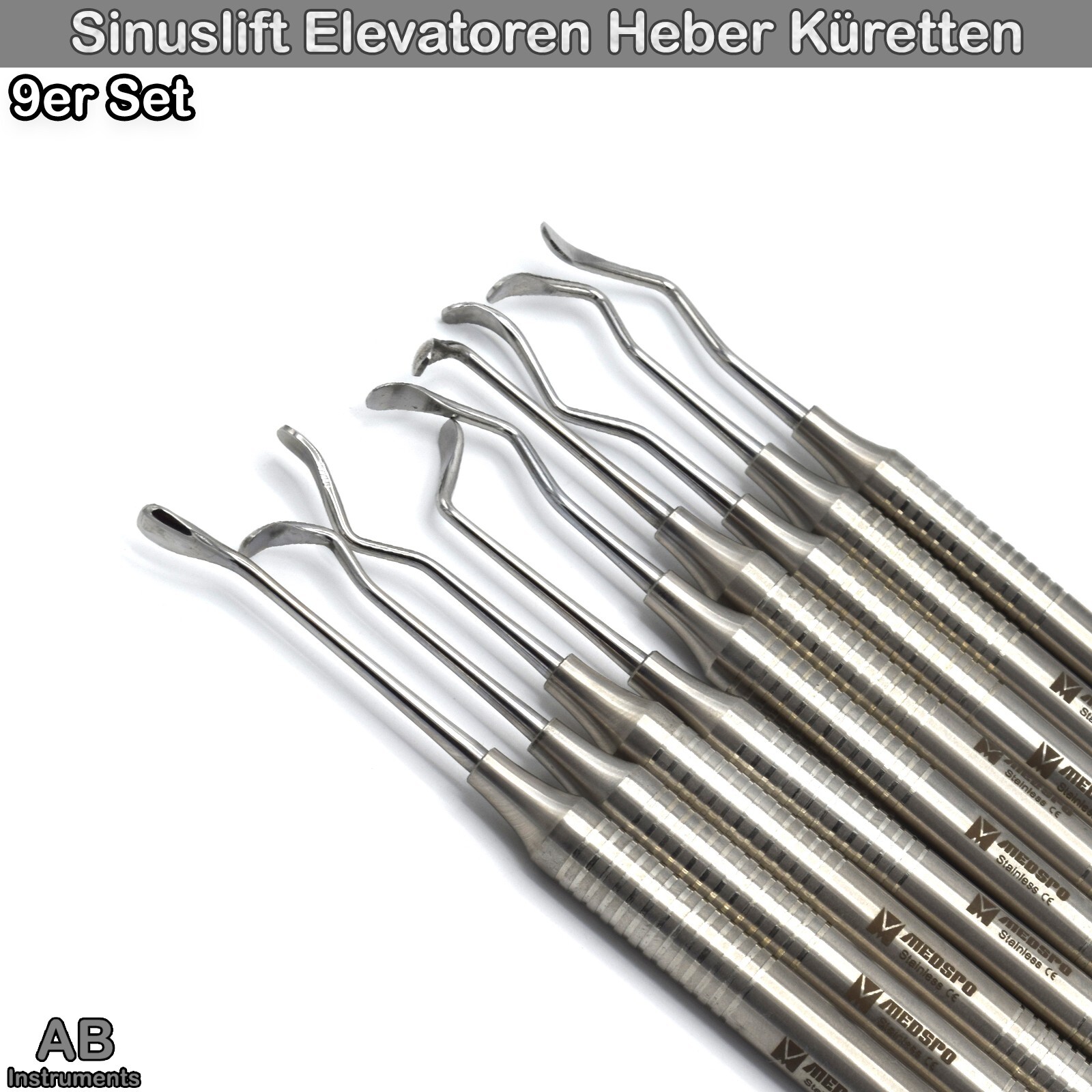 Sinus Lift Elevators Dental Surgery Lifter Curettes Sinus Lift Surgery Dental CE