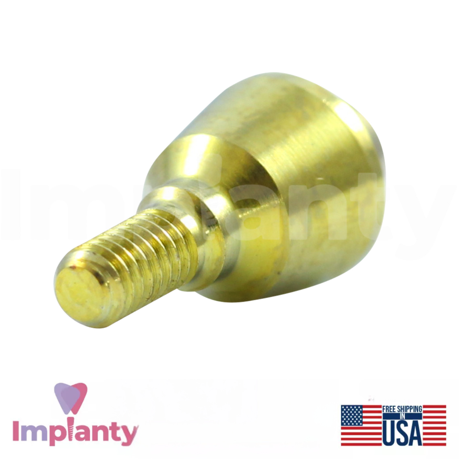 GDT Straight Multi Unit 1.6 Dental Prosthetic Int Hex 2.42mm Connection