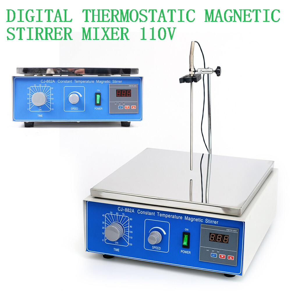 10000 ML Thermostatic Magnetic Stirrer Digital Lab With Hot Plate Heating Mixer