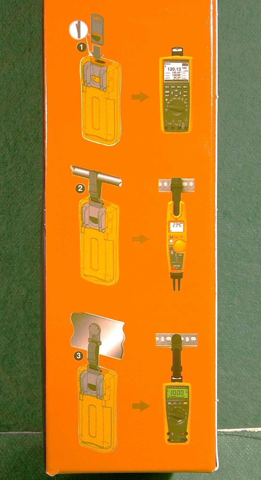 ZIBOO branded TPAK as shown fits FLUKE 80 series meters and others New in Box