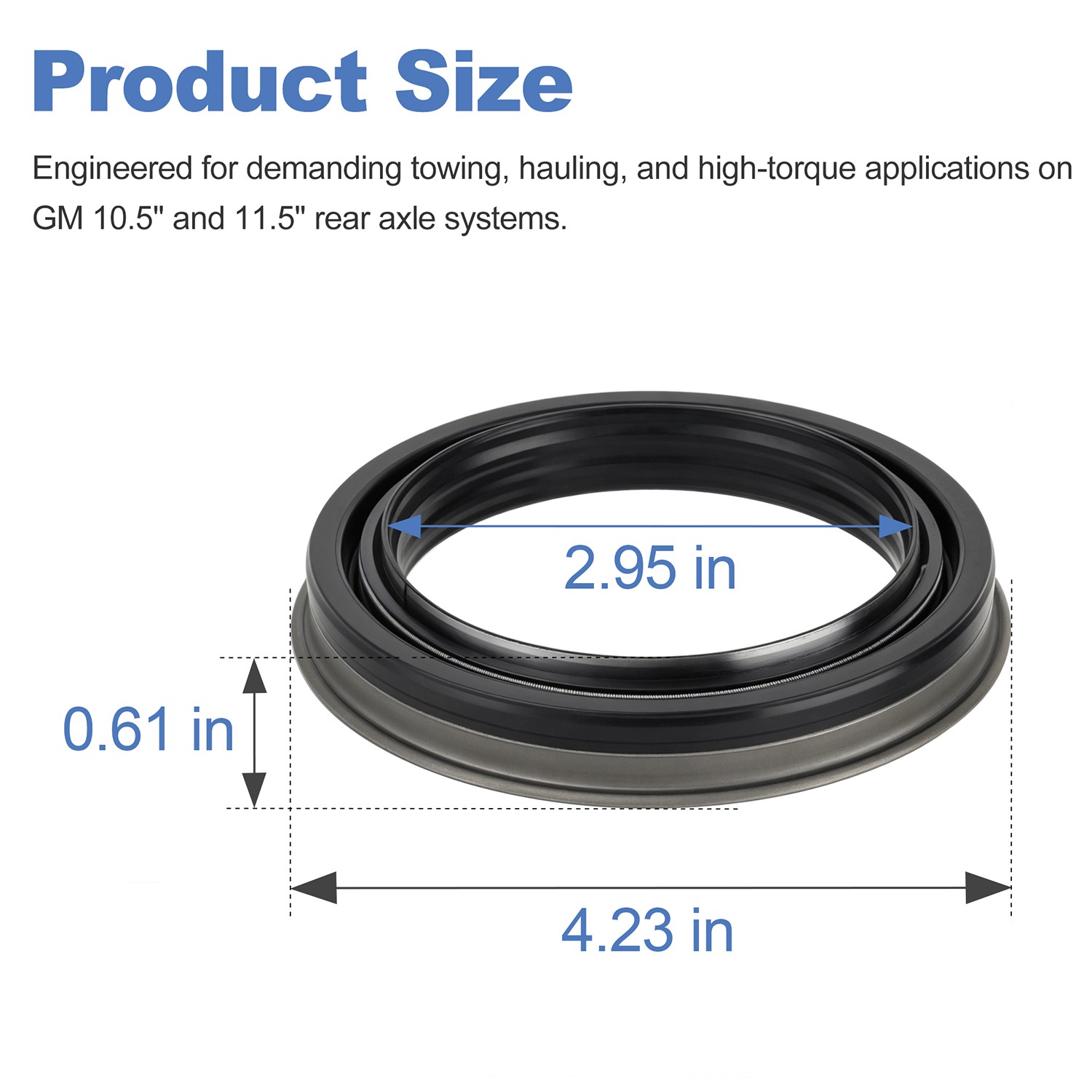 291-336 / 20889025 Full-Floating Rear Wheel Seal – Fits AAM 10.5″ & 11.5″ Axles