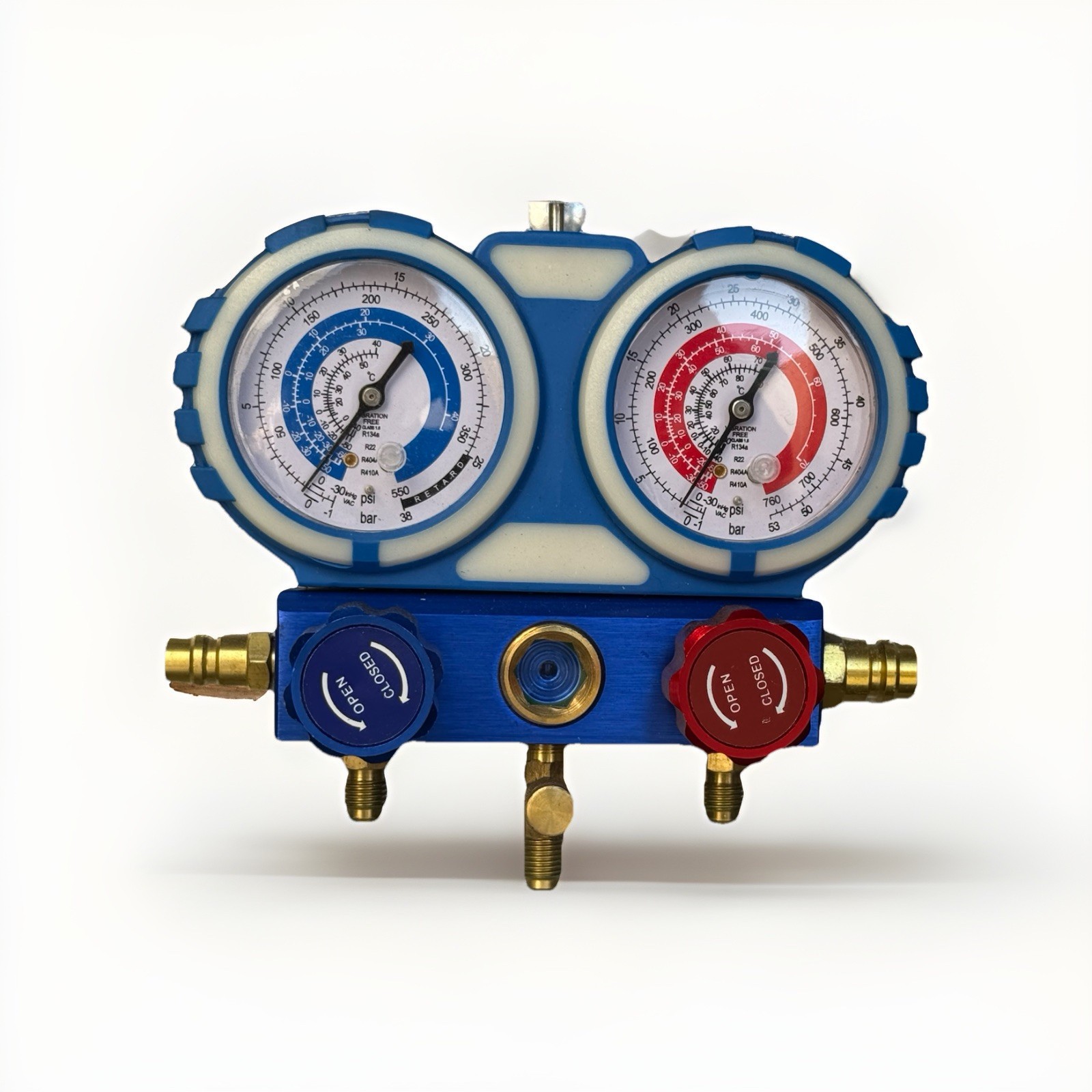 Services R134a R410a R22 R404a Ac HVAC Diagnostic Charging Manifold Gauge