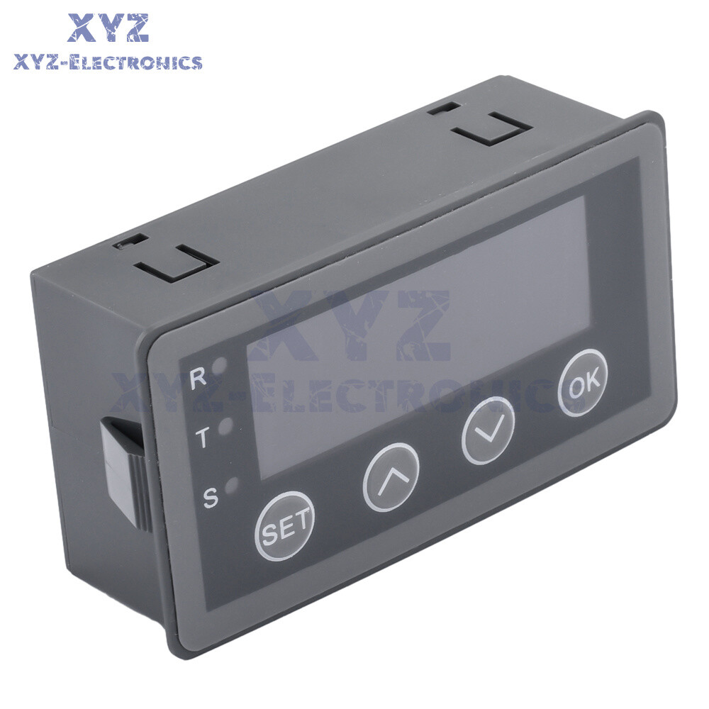 0-10V 0-20mA 2-10V 4-20mA 4-Wire Analog Input (Reception) Display Meter DC 8~25V