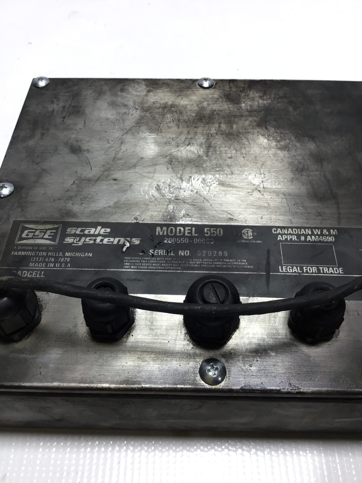 GSE 550 Digital Weight Scale Indicator