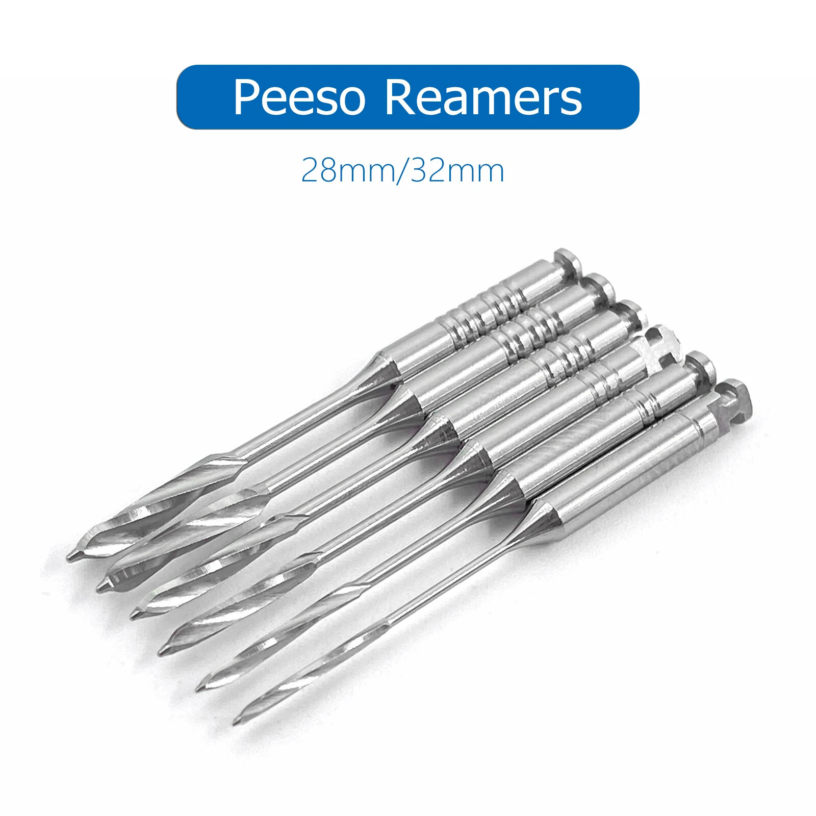 Dental Endo Pesso Reamers Gates Glidden Drills Spiral Burs Root Canal Drill #1-6
