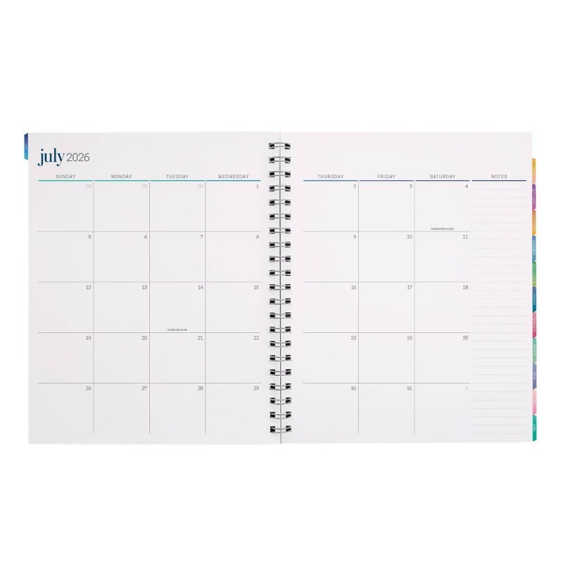 Inspired by Erin Condren 9″x11″ 2026-2027 Teacher Planner School Supplies
