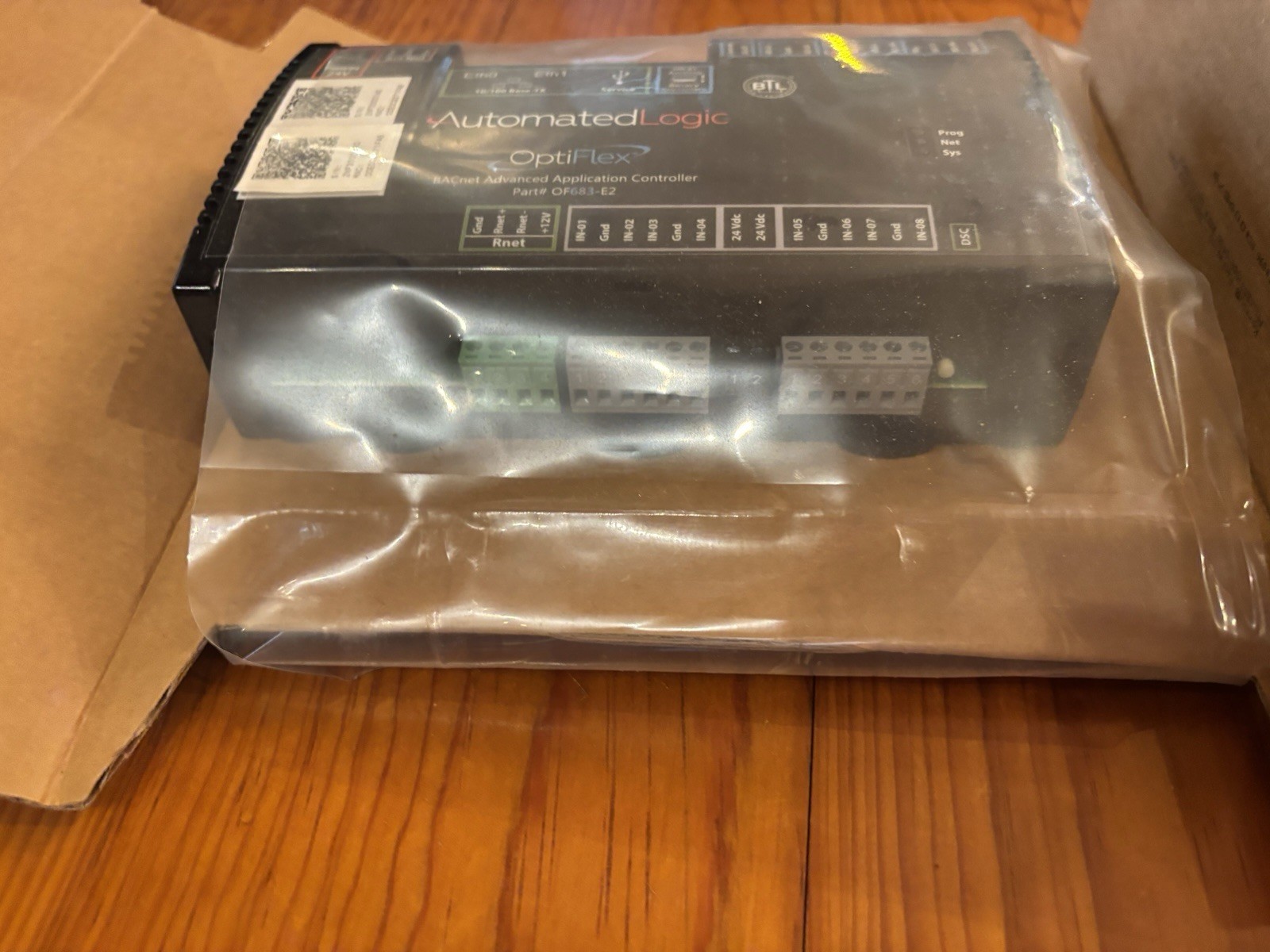 Auto. Logic OF683-E2 OptiFlex Advanced Application Controller BACnet/IP WebC NEW