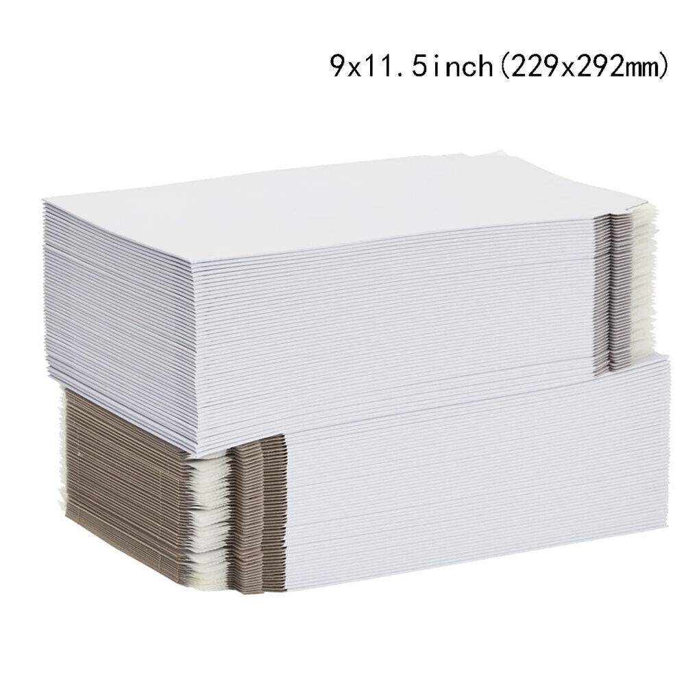 9″x11.5″ 6″x8″ Rigid Flat Photo Mailers Document Envelopes Cardboard Self Seal
