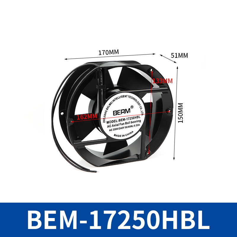 Small PC Computer Cooling Fan l DC 220V 240V l 80mm 90mm 100mm 120mm 140mm