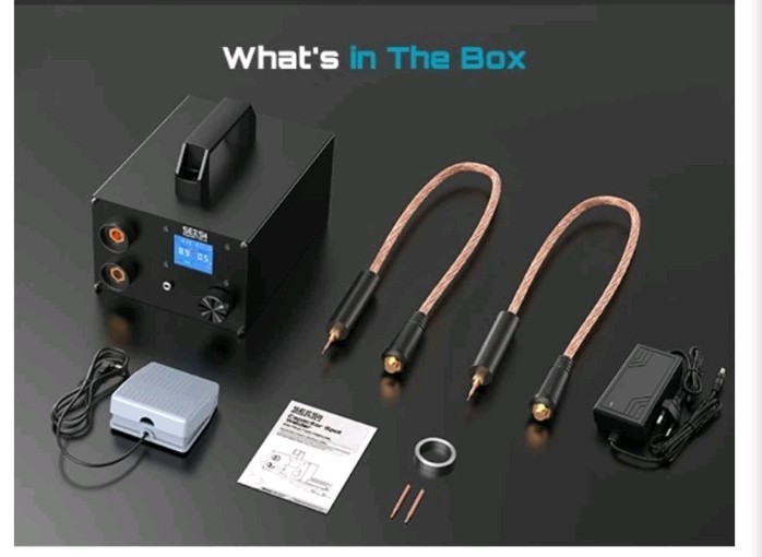 10KW Capacitive Battery Spot Welder: Spot Welding Machine Desktop Version.