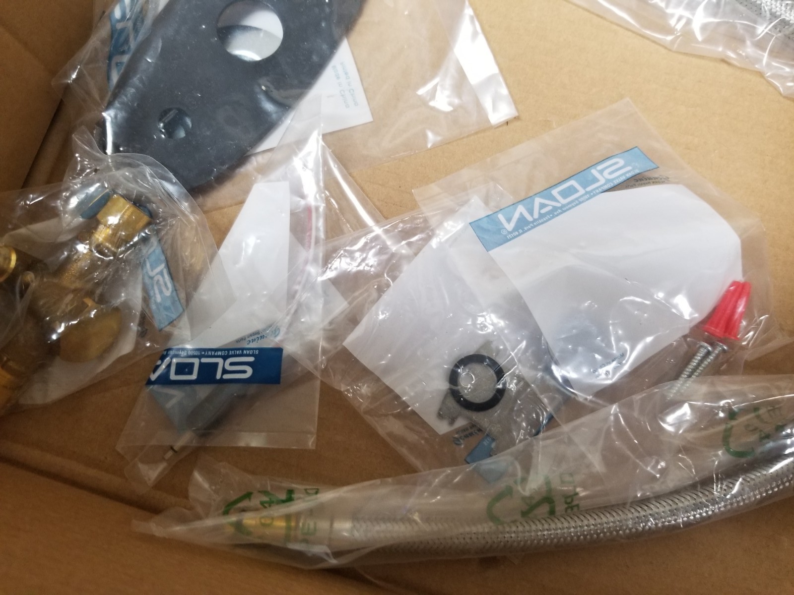 SLOAN 3315025BT EBF650 BATTERY OPERATED 1.9 MLP CHROME PLATE 0.5GPM NO PUMP ASIS