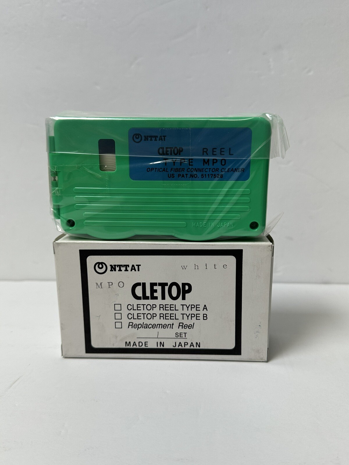 NTT AT Cletop Reel Type MPO Optical Fiber Connector Cleaner 5117528
