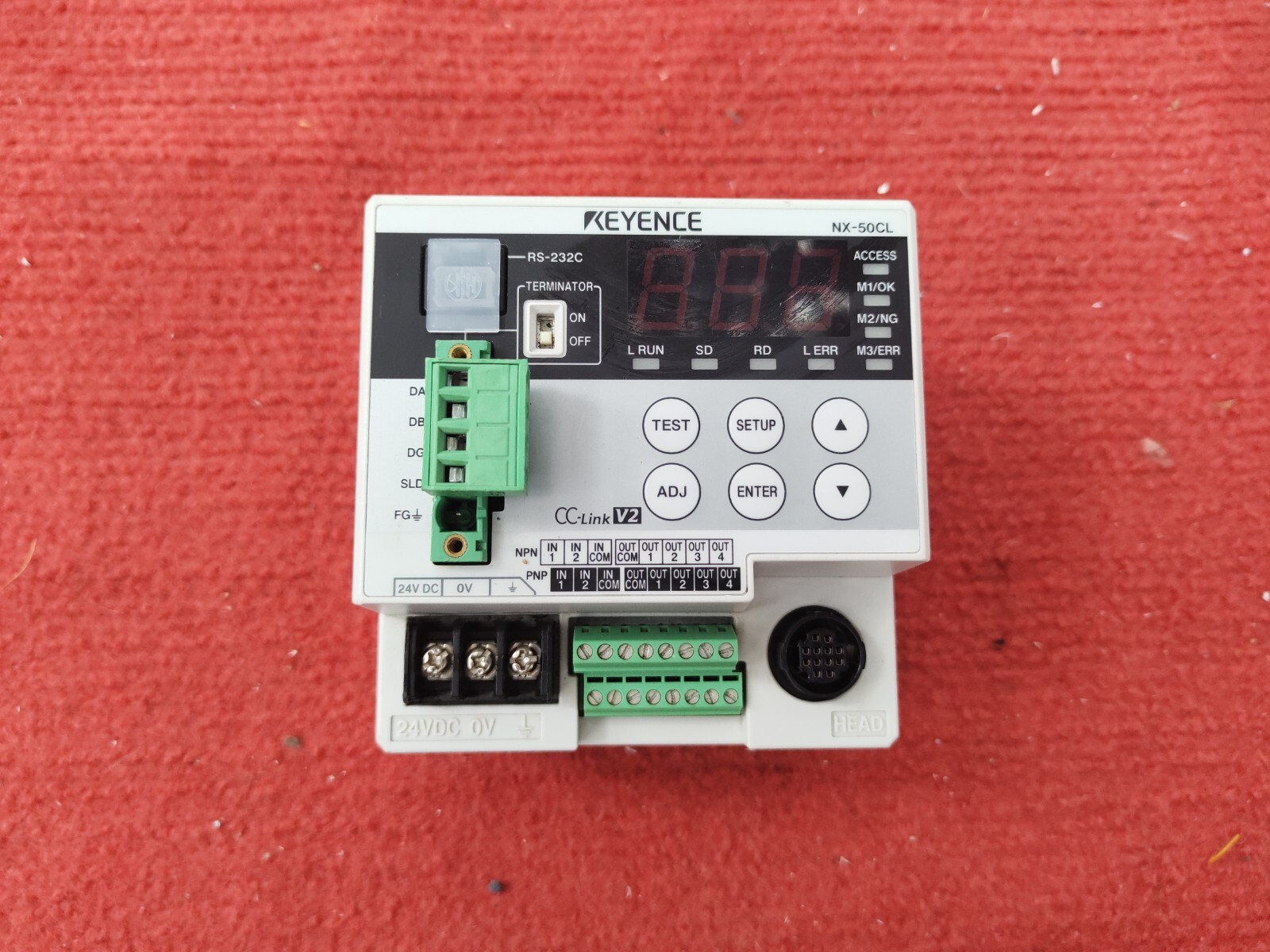 P:MP6 KEYENCE NX-50CL CC-Link code reader controller