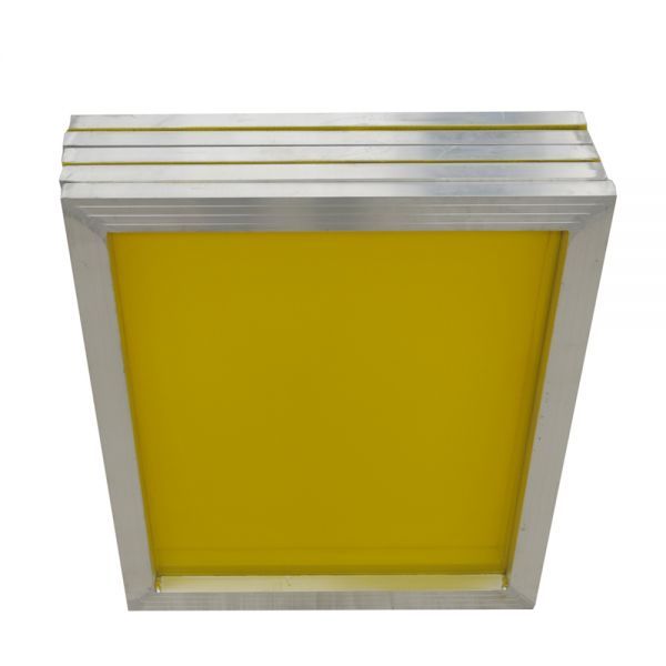USA – Aluminum Silk Screen Frame – 230 Yellow Mesh 23″ x 31″ – 6pcs