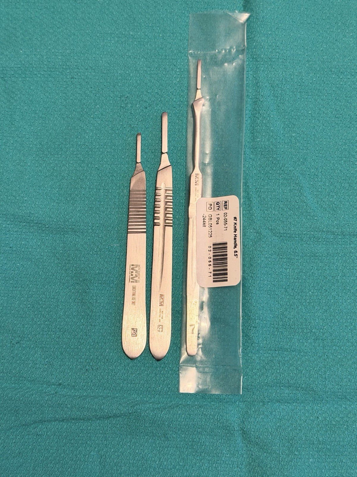 Mock Medical Student Major #244 Surgical Instrument Set Kit w/ Case for Surgery