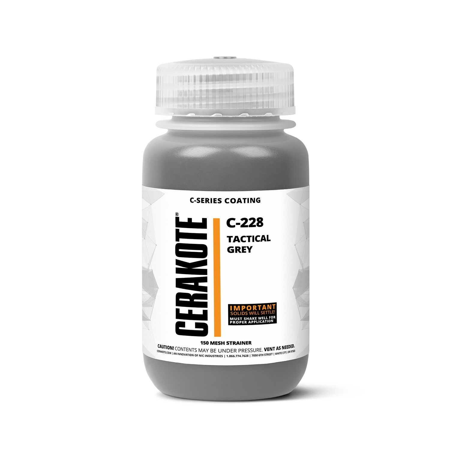CERAKOTE® C-SERIES Air Cure Ceramic Coating C-228Tactical Grey (4oz)