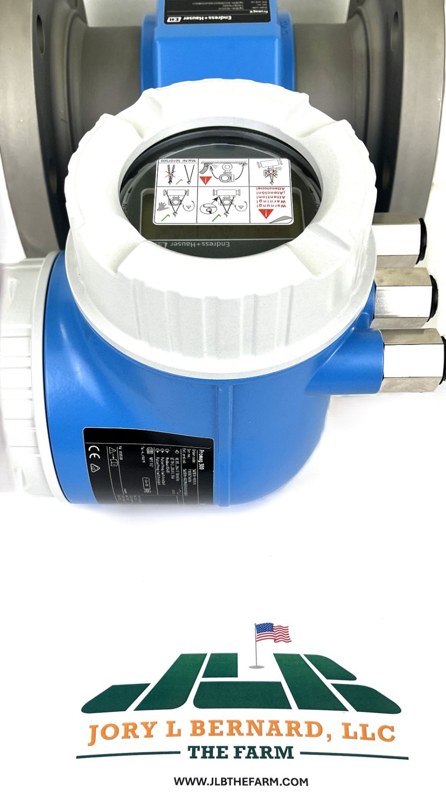 ENDRESS+HAUSER, PROMAG W 300, 5W3B1H, ELECTROMAGNETIC FLOWMETER, 4″150 SST, NEW