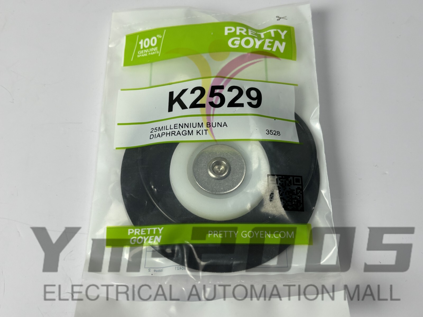 K2529 Millennium Replacement Diaphragm Kit for Goyen RCAC25 Pulse Valve