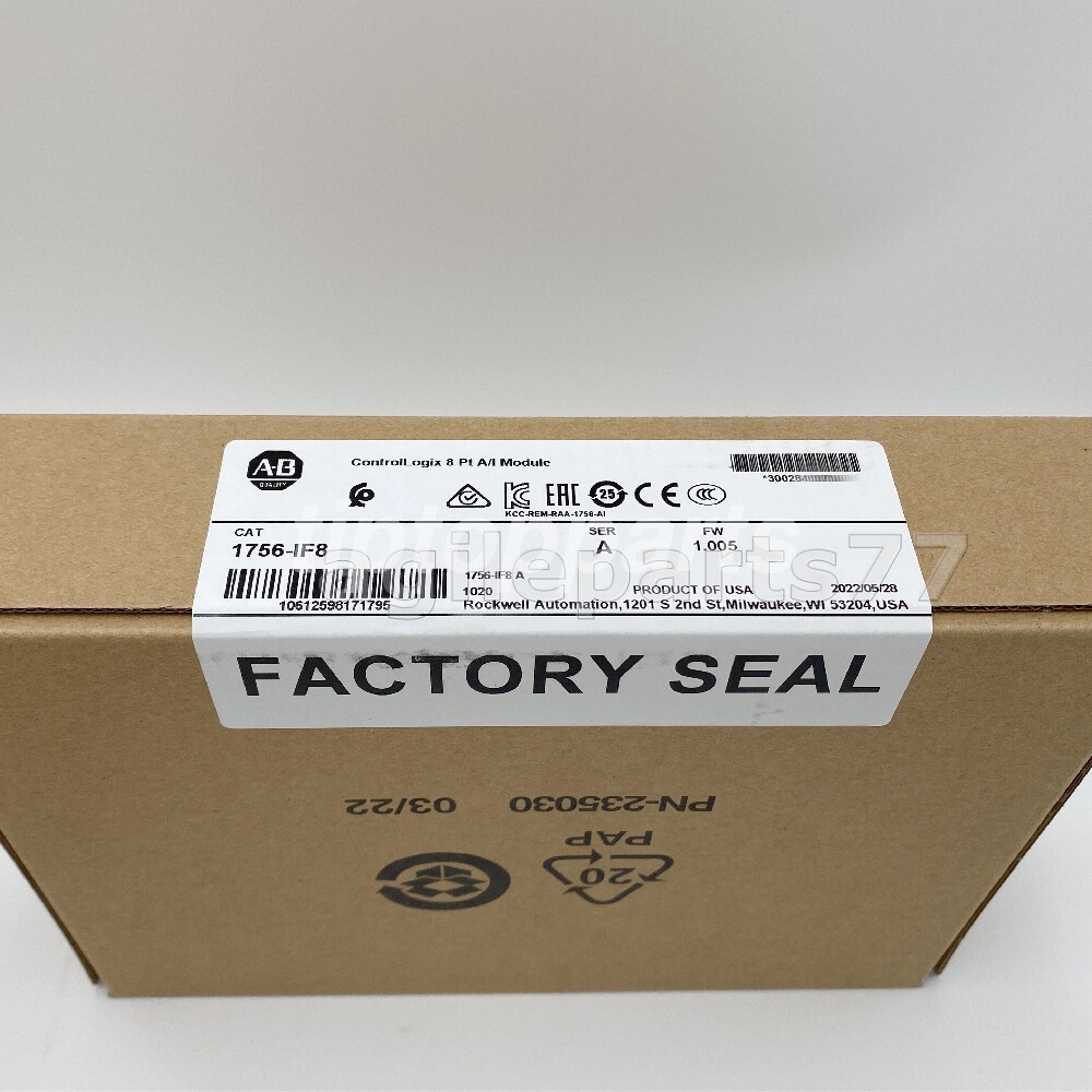 NEW 1756-IF8 AB ControlLogix Point A/I Module NEW Factory Sealed 1756IF8 US