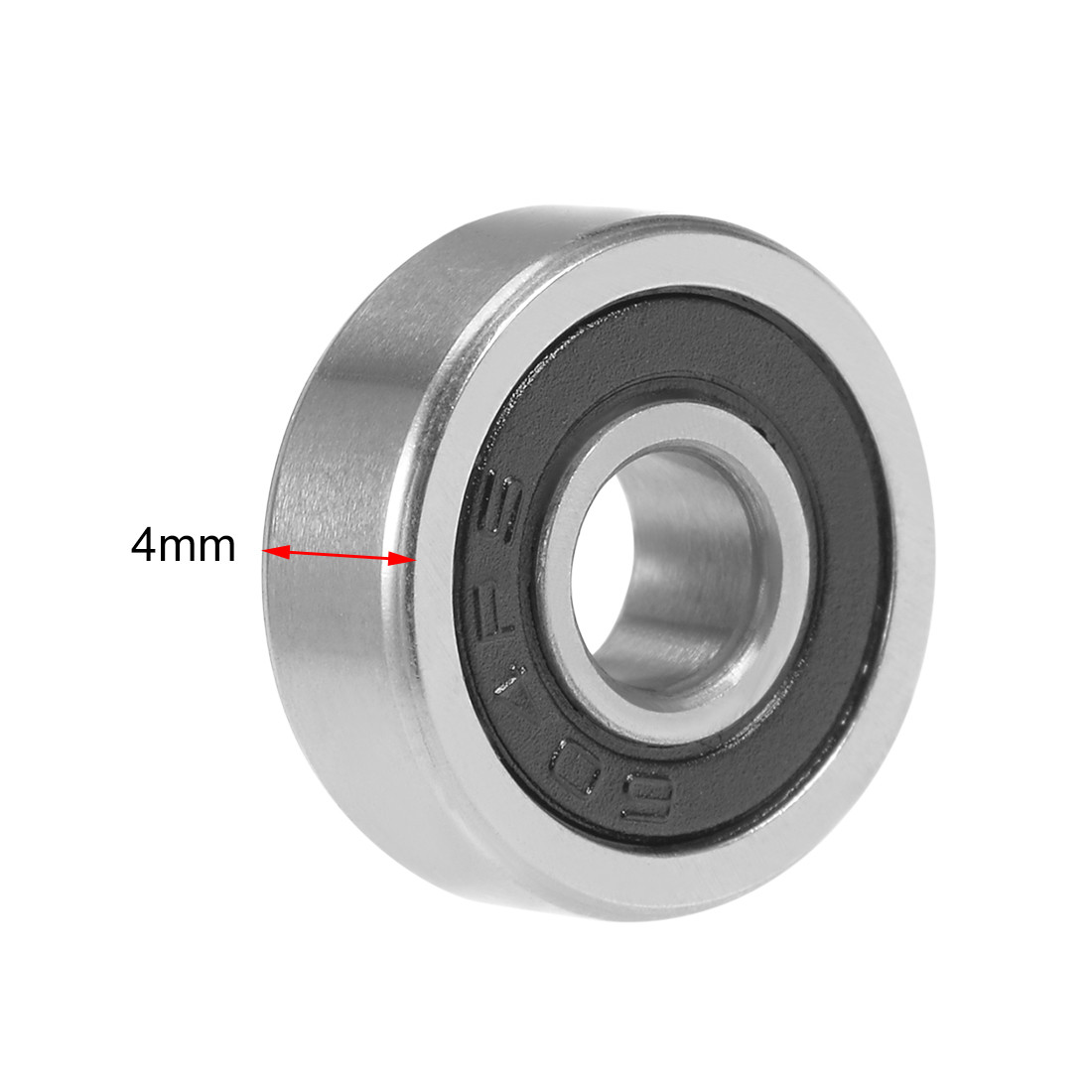 20pcs 604-2RS Deep Groove Ball Bearing 4x12x4mm Double Sealed GCr15 Bearings