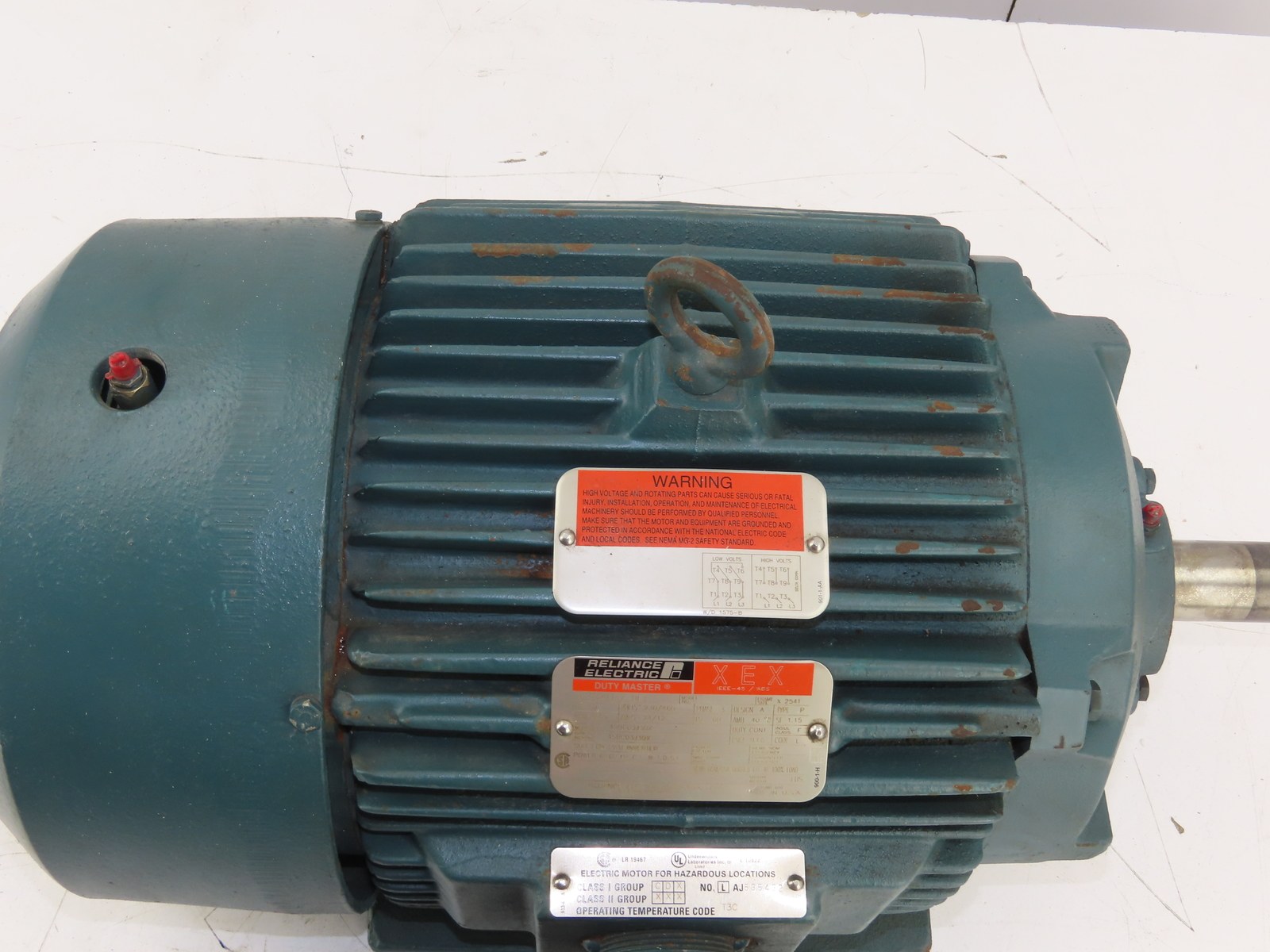 RELIANCE ELECTRIC DUTY MASTER XEX 254T 10HP 3555RPM Hazardous Loc Invertor MOTOR