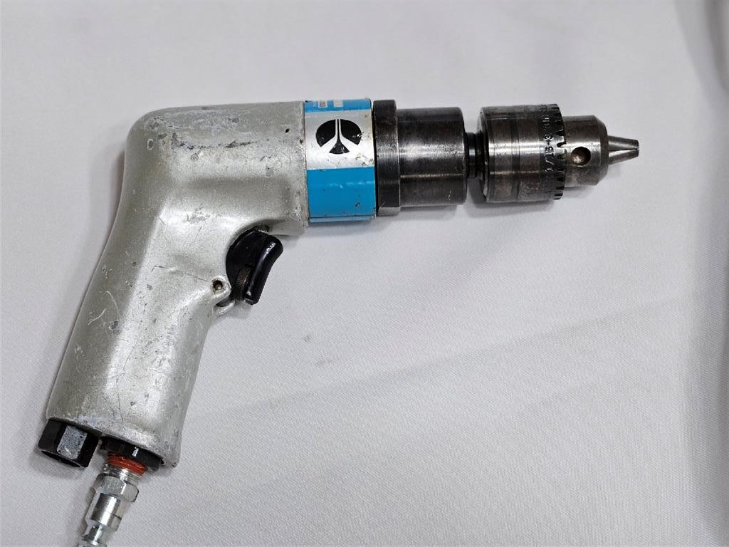 Rockwell Model 96242 Pistol Grip 3/8″ Pneumatic Drill 1000 RPM Jacobs Chuck